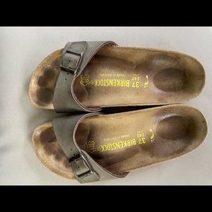 Birkenstock Madrid size 37 mocha brown